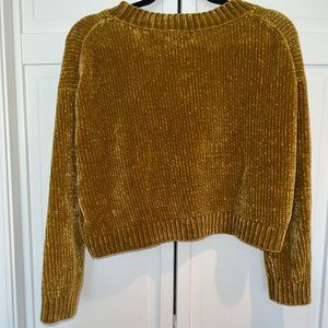 Super Cute Chenille Silence + Noise crop sweater